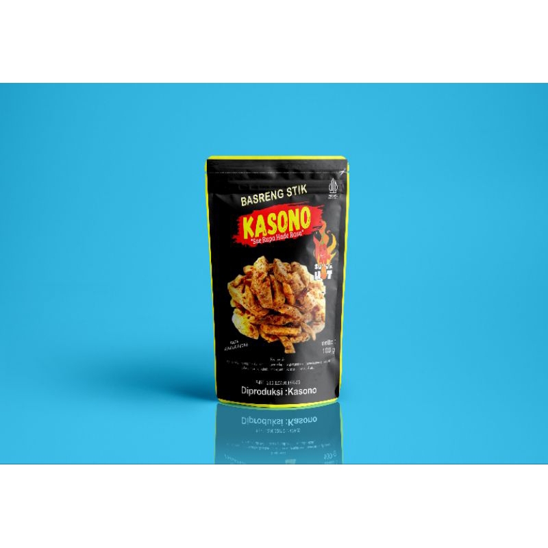 

Basreng stik dengan kemasan premium isi 100g