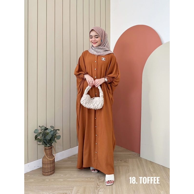 Maura kaftan by HD.ID kekinian busui friendly oversize mewah elegan| Kirana Baby Kids