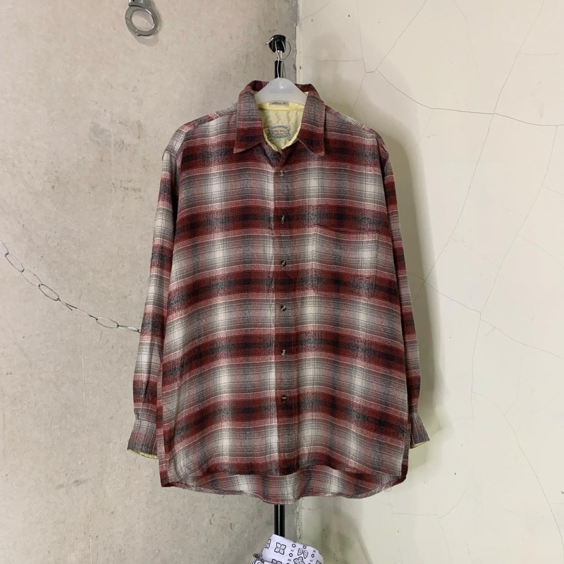 Veterano wool “TIMEBELL” flanel outer vintage