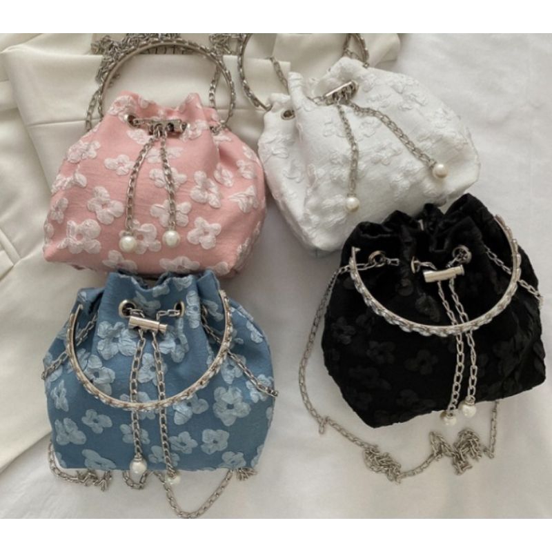 TAS SALEMPANG SERUT WANITA IMPORT VIRAL FASHION KOREA