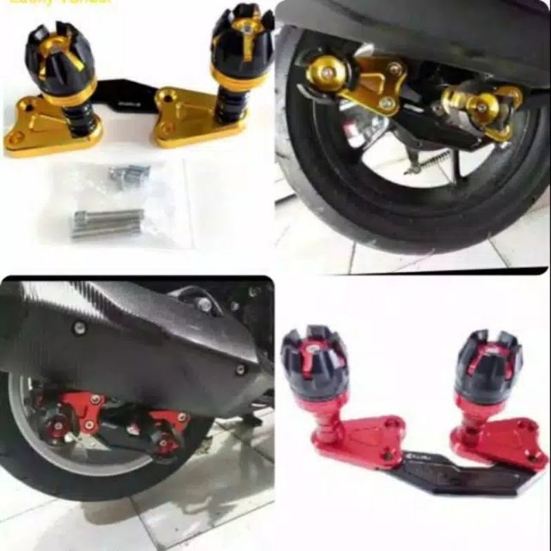 Jalu As Jalu Pelindung Knalpot Slider Knalpot Nmax 2020-2022