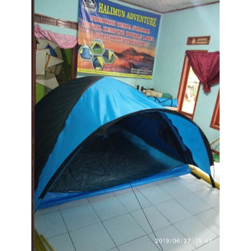 tenda camping kap 4_5orang/tenda dome/tenda camping /tenda kapasitas 4_5orang