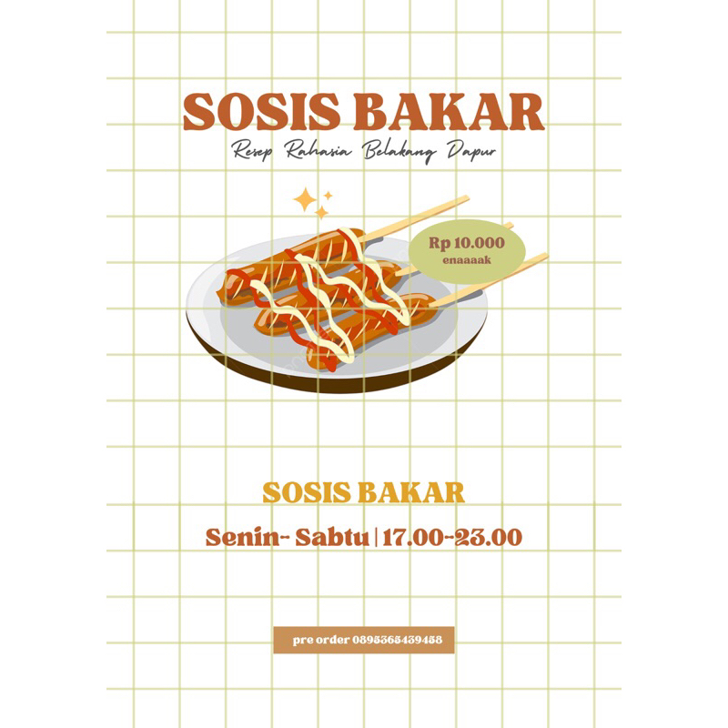 

Sosis bakar maknyoss!!