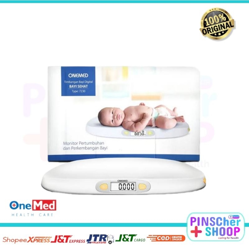 TIMBANGAN BAYI DIGITAL ONEMED 7230 BAYI SEHAT ELEKTRONIC BABY SCALE