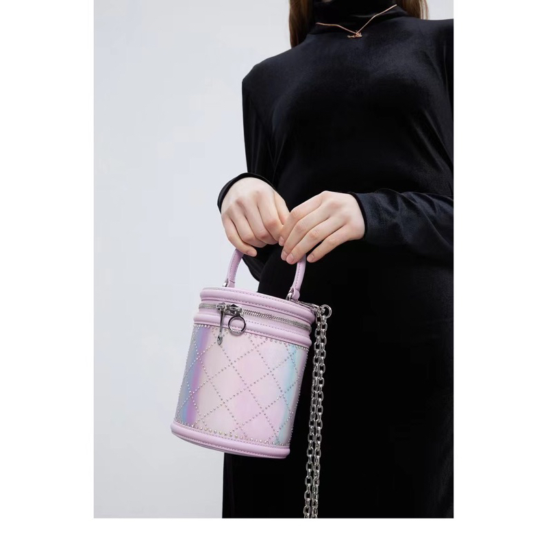 TAS WANITA  IMPORT 1260  CKcylinder chain sling bag