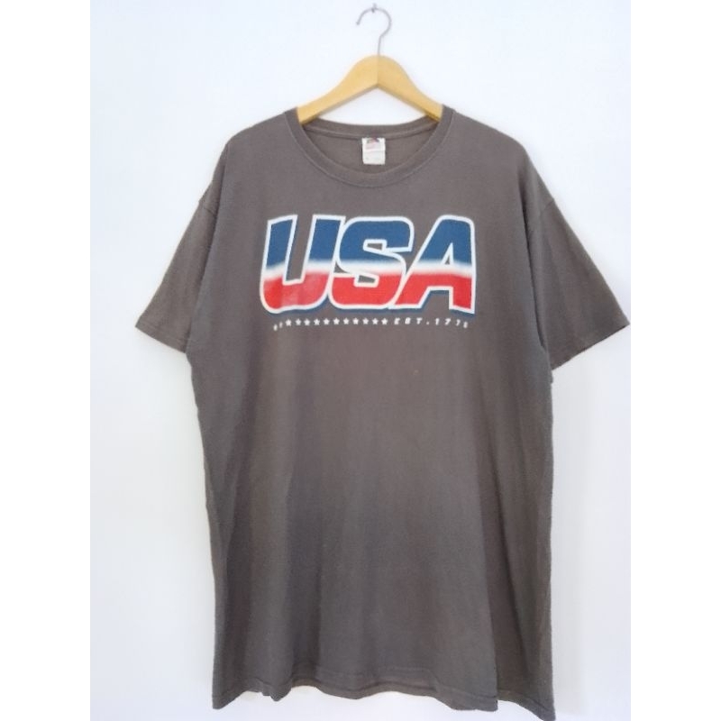 kaos USA second size XL