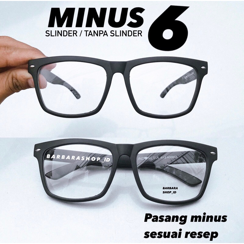 KACAMATA MINUS 7,6,5,5,3,2,1, MINUS SLINDER SESUAI RESEP