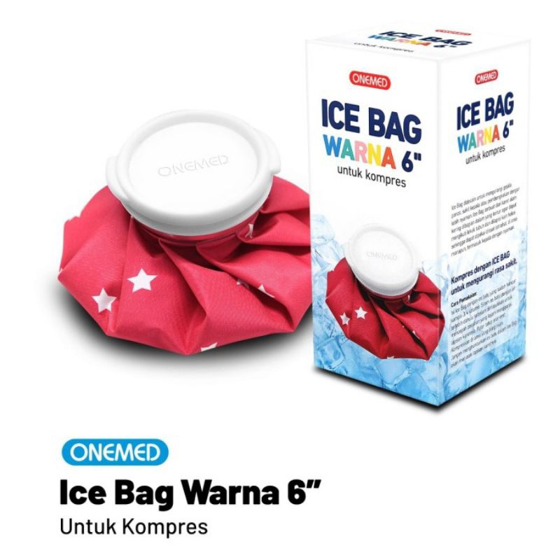 Ice bag warna 6 inch