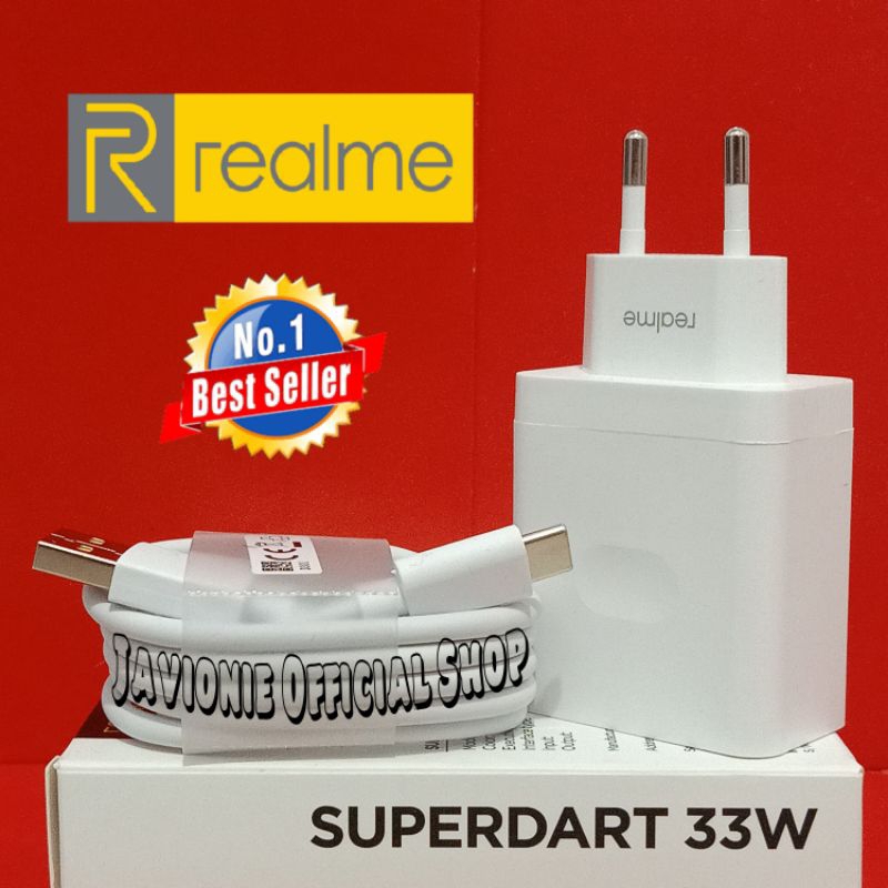 Charger Casan Cas REALME 6 7 8 9 10 ORIGINAL 30W 65W Super DART VOOC TYPE C Fast Charging