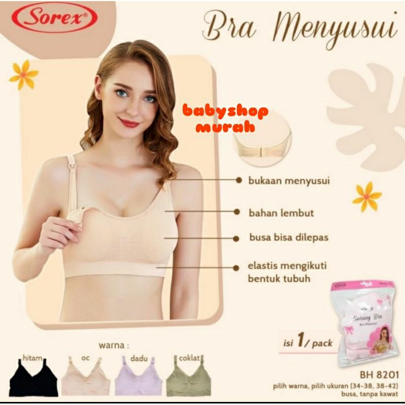 SOREX BRA MENYUSUI / BH IBU HAMIL NURSING ART 8201