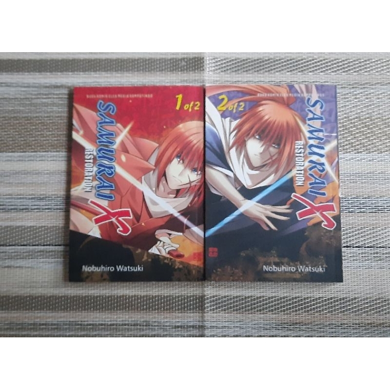 Komik Set, Samurai X Restoration 1&2 Nobuhiro Watsuki
