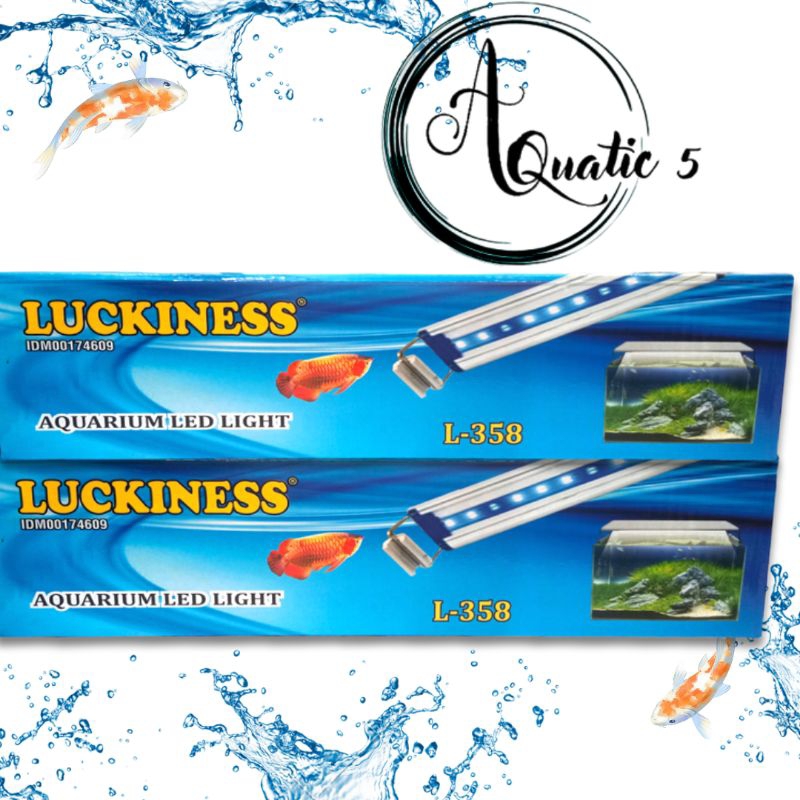 Promo Murah Lampu Led Lampu Atas Aquarium Aquascape LUCKINESS L 358