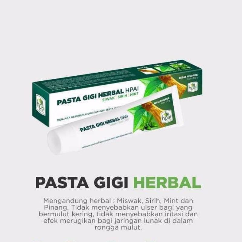 Pasta Gigi Siwak F Free Flouride 120 gram - Pasta Gigi Herbal