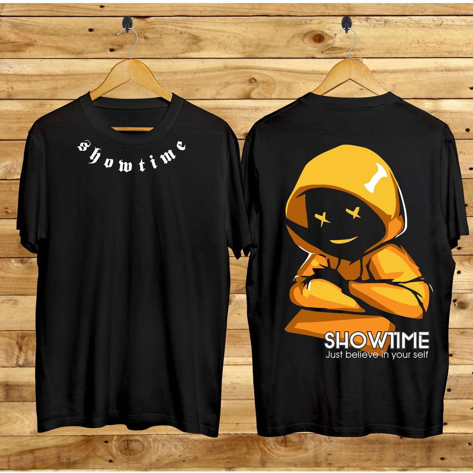 Baju Kaos Distro Tshirt Pria Wanita Boneka Keren Lengan Pendek Just Believe Terbaru Cewek Cowok Motif Sablon Bergambar Samurai Dragon Cod Couple Unisex