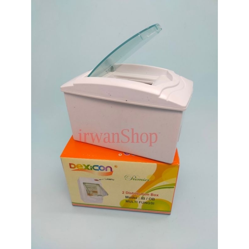Box MCB 2 Group Tutup mika Box Panel MCB 2 Slot