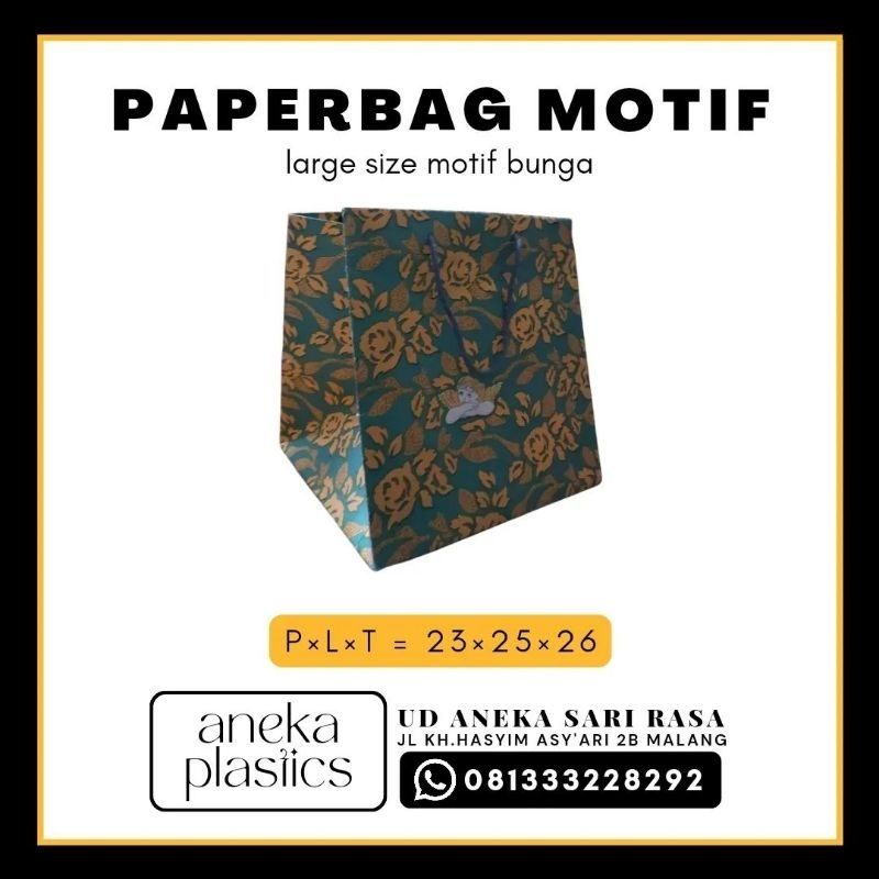 

Tas kertas motif