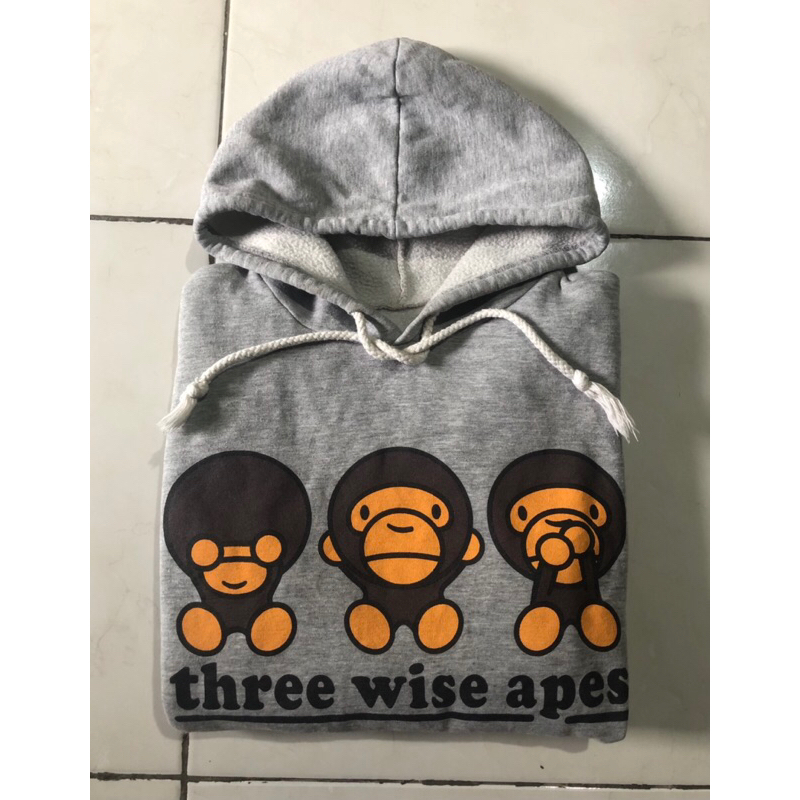 Hoodie Aape Grey