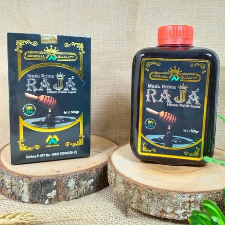 Madu Prima Raja Hitam Pahit Super Isi 500 gr Madu Prima Raja Hitam Pahit Super Isi 500 gr