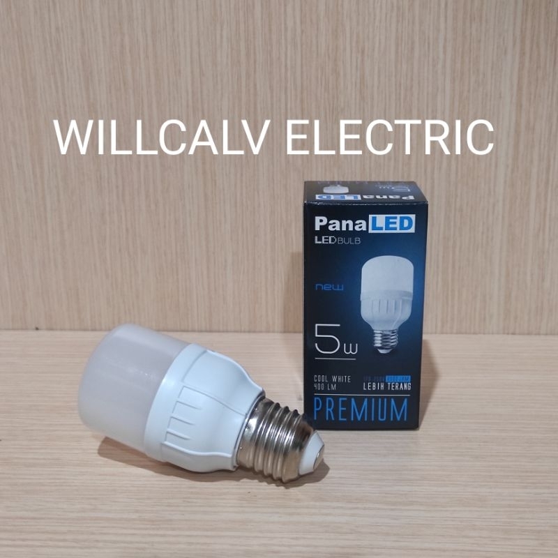 Paket 10 pc Lampu led PANALED by LUBY 5W cahaya putih E27 / Lampu led kapsul 5W cahaya putih E27