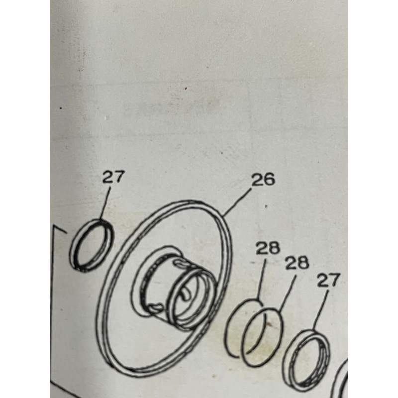 SEAL SLEADING SHAVE LUAR MIO 5TL-E7465-10