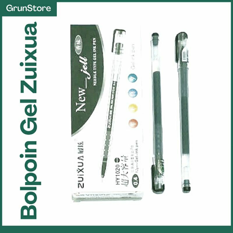 Bolpoin gel xuizua HY1020 / bolpoin gel hitam