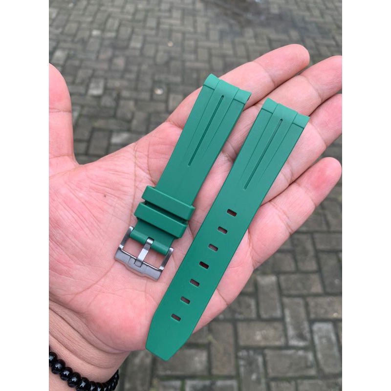 Strap Tali Jam Tangan Seiko Rubber Size 20MM