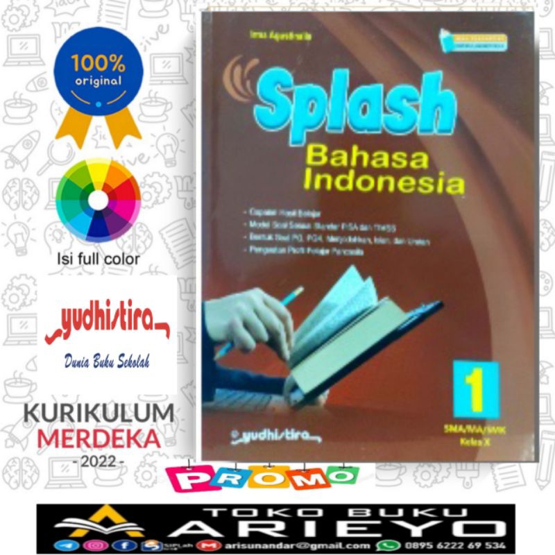 

K-Merdeka SPLASH BAHASA INDONESIA-Yudhistira SMA/SMK Kelas :10