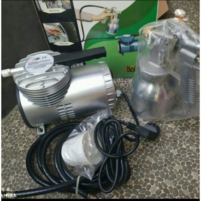 kompresor angin kecil pake listrik kompresor udara mini 25 PSI