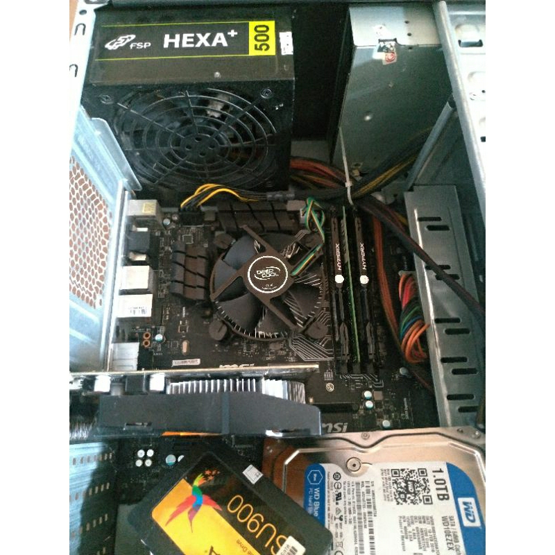 Core i3 6100 + deepcool fan