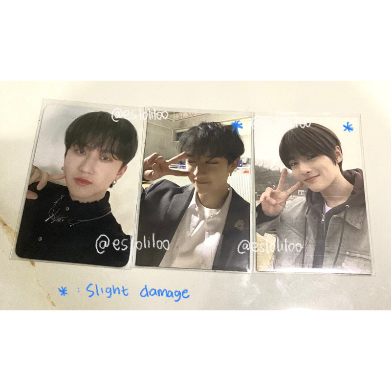 [Booked] Photocard Stray Kids Memcop Bangchan DS I.N Nacific Changbin