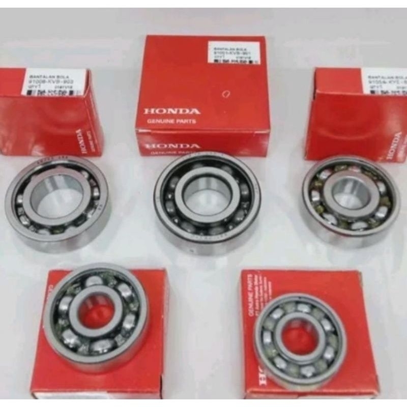 BERING BEARING LAHER RASIO SETT GARDAN 5 PCS BEAT FI KZL K25 K44 BEAT ESP BEAT STREET VARIO 110 FI