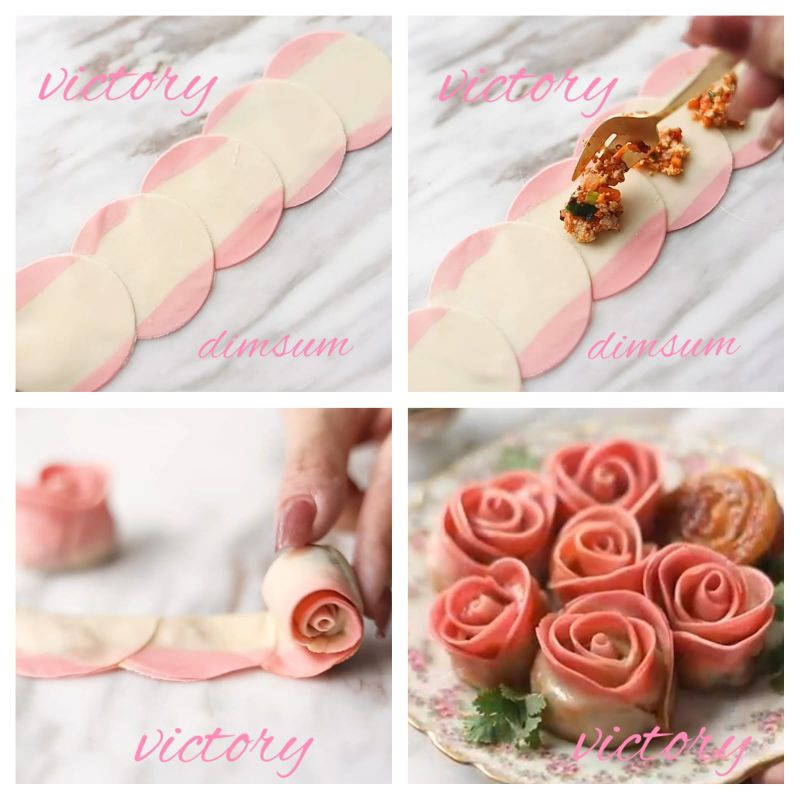 

Kulit Dimsum Victory Rose Diameter 8