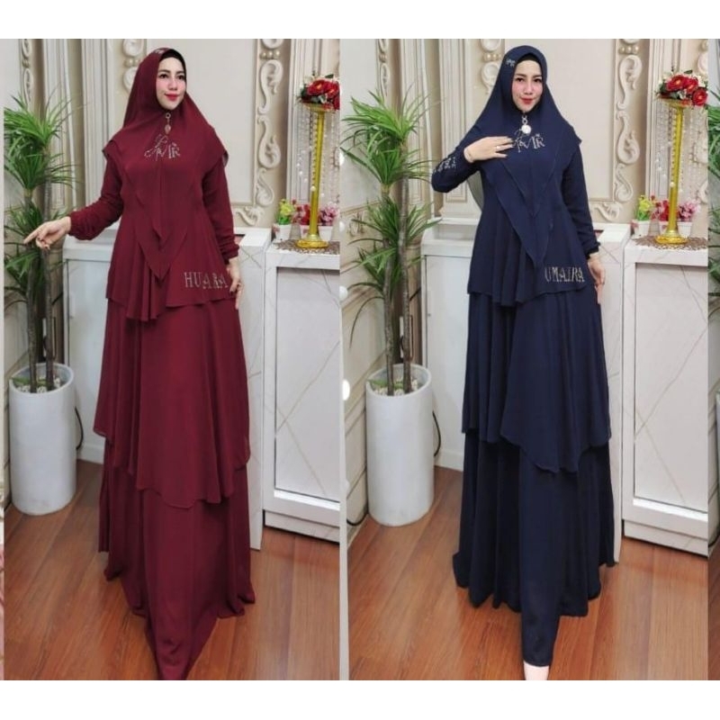 Syari Arafah Series Cantik Ceruty Full Furing