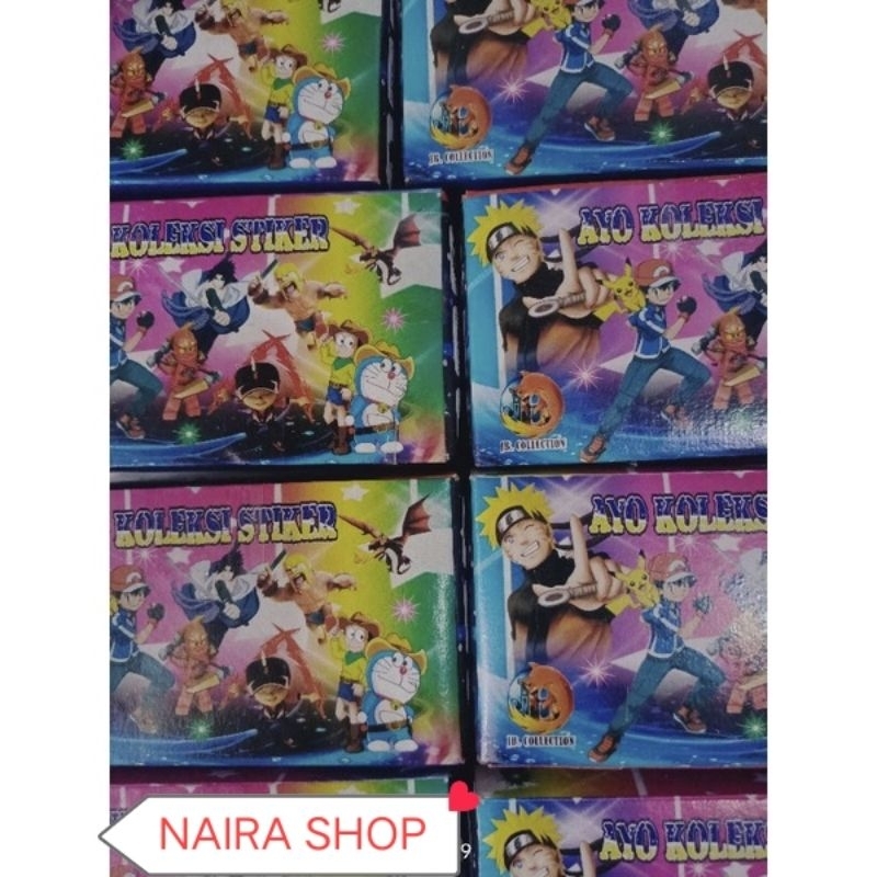 setiker koleksi paket 2 boox+20 buku versi naruto