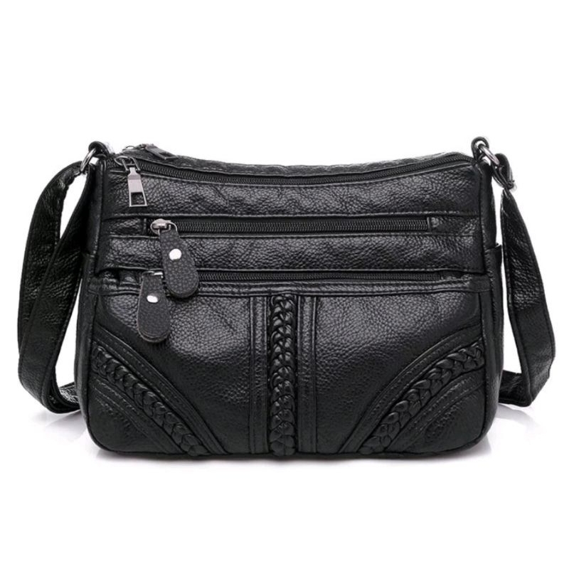 TAS KULIT IMPORT | TAS BANYAK KANTONG | TAS SELEMPANG WANITA | TAS MURAH BERKUALITAS
