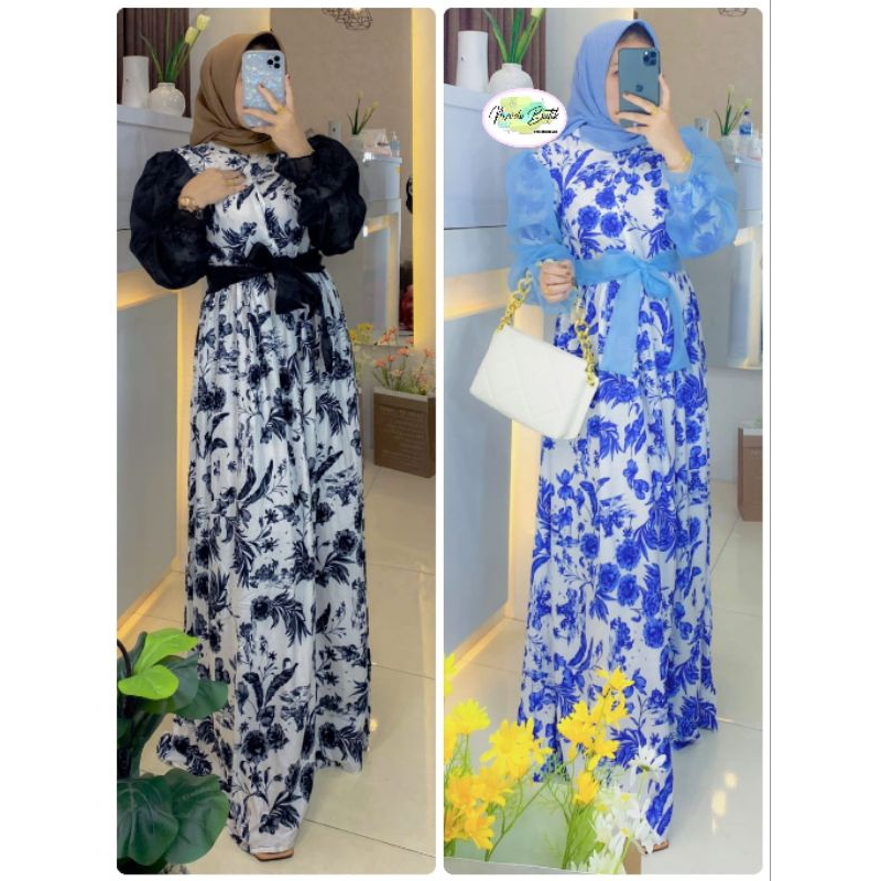 DRESS OSAKA 350 // DRESS IMPORT  // TERUSAN IMPORT PREMIUM // FASHION MUSLIM IMPORT // DRESS IMPORT MURAH