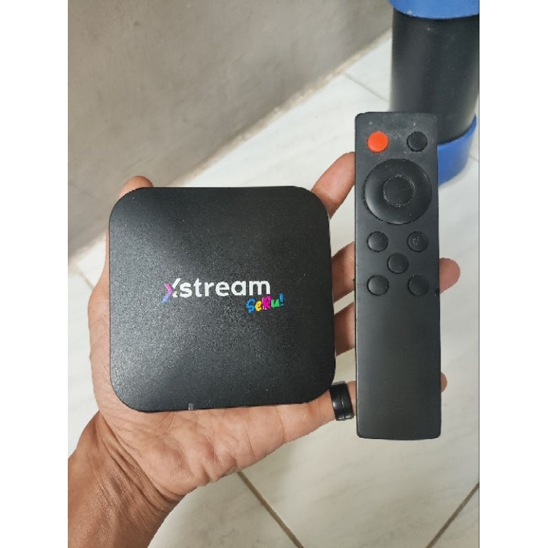 TV Box Android 10 dari Transvision Xstream Seru STB Wifi Unlock (Tanpa Tutup Batre)