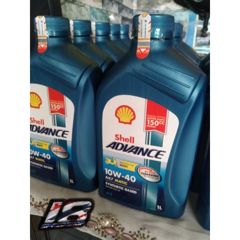 Oli Shell advance AX7 matic 1 liter