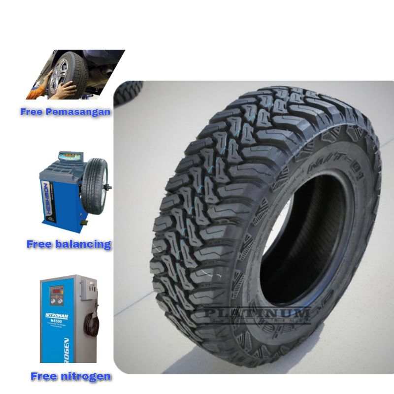 BAN MOBIL OFFROAD UKURAN 33 12,5 R15 ACCELERA MT01 ll 33 12,5 R15