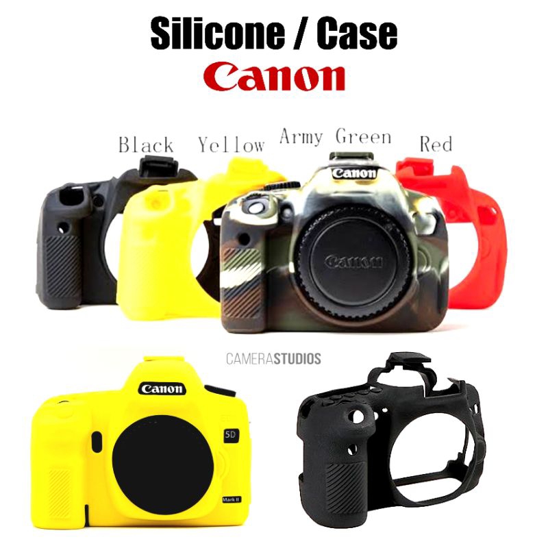 Case / Silicone Kamera Canon 1200D 70D 760D 200D 5Dii 5Div Nikon D7100 D3200