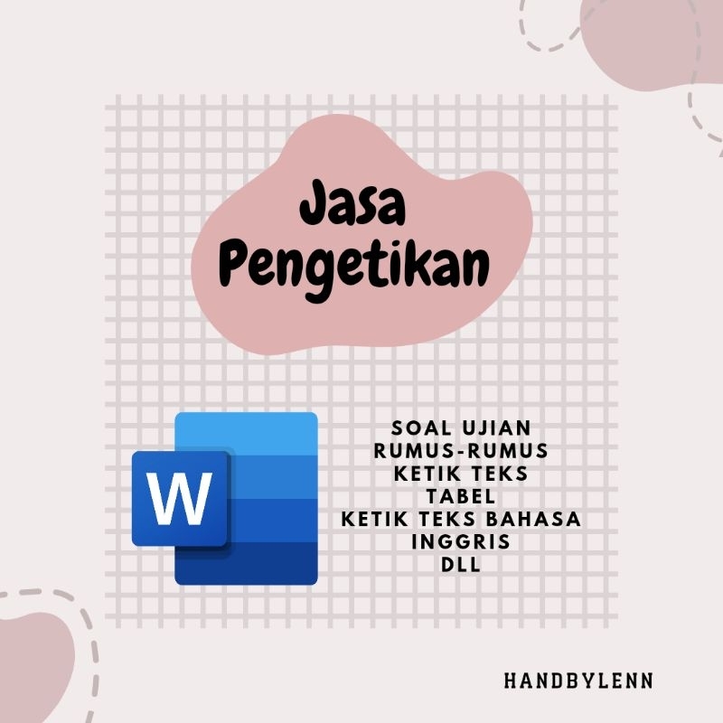 

Jasa Pengetikan