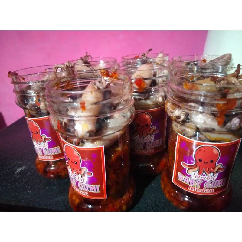 

sambal baby cumi ,