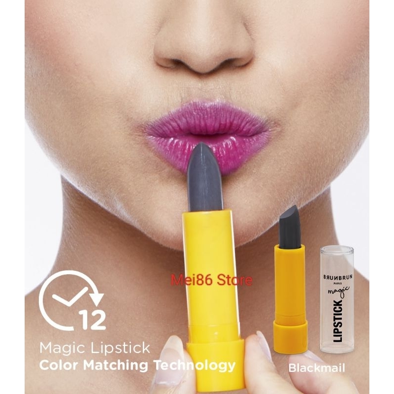 Brunbrun Paris Blackmail Magic Lipstik