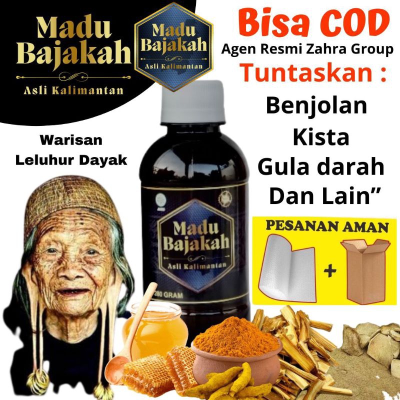 [Beli 2 Gratis 1] Madu Bajakah Asli Kalimantan Atasi Kista, Benjolan, Tumor,  Kanker,Asam Urat, Miom Kelenjar isi 280gr