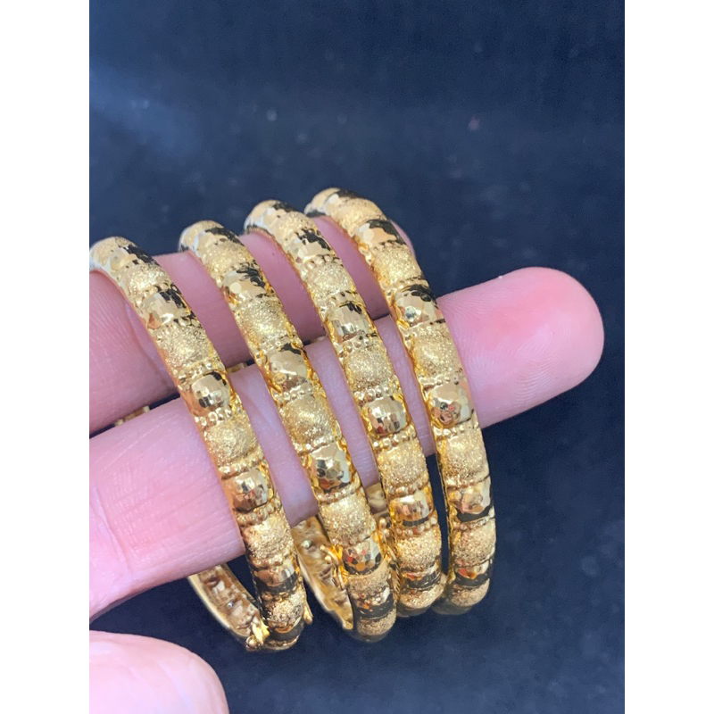 gelang emas asli kdr 700 model lokal medan