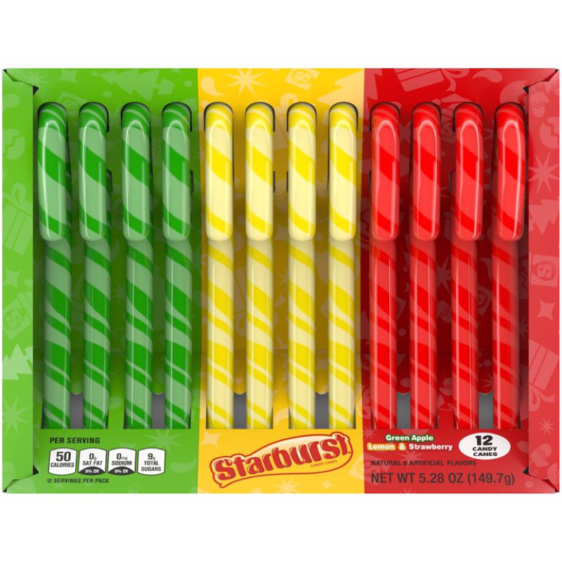 

Starbust Assorted Candy Canes
