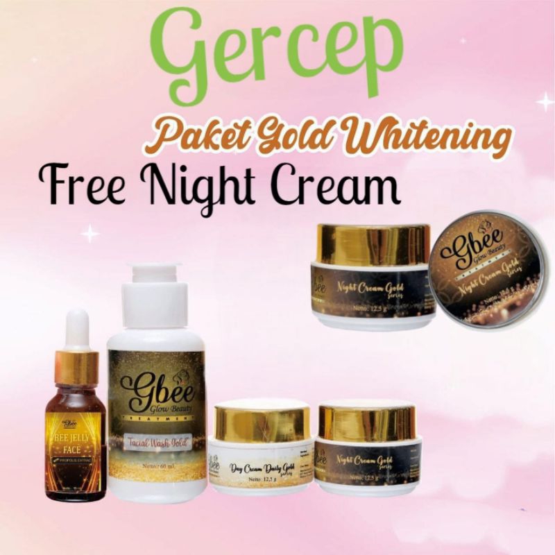 Gbee glow beauty skincare murah skincare BPOM Gbee glow  pemutih wajah penghilang flek Hitam penghil