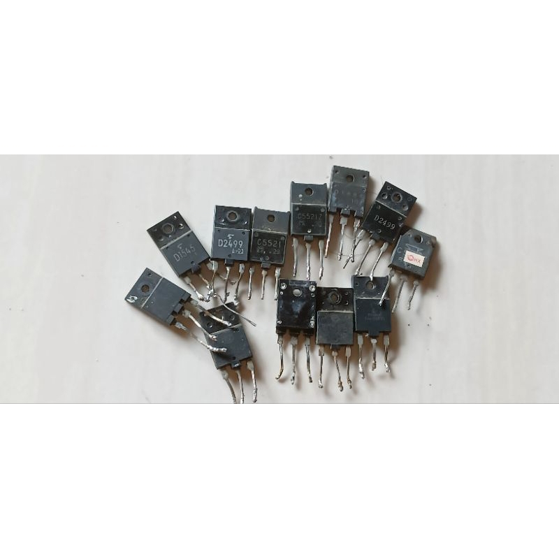 Transistor TR Horizontal kaki panjang ori cabutan tv