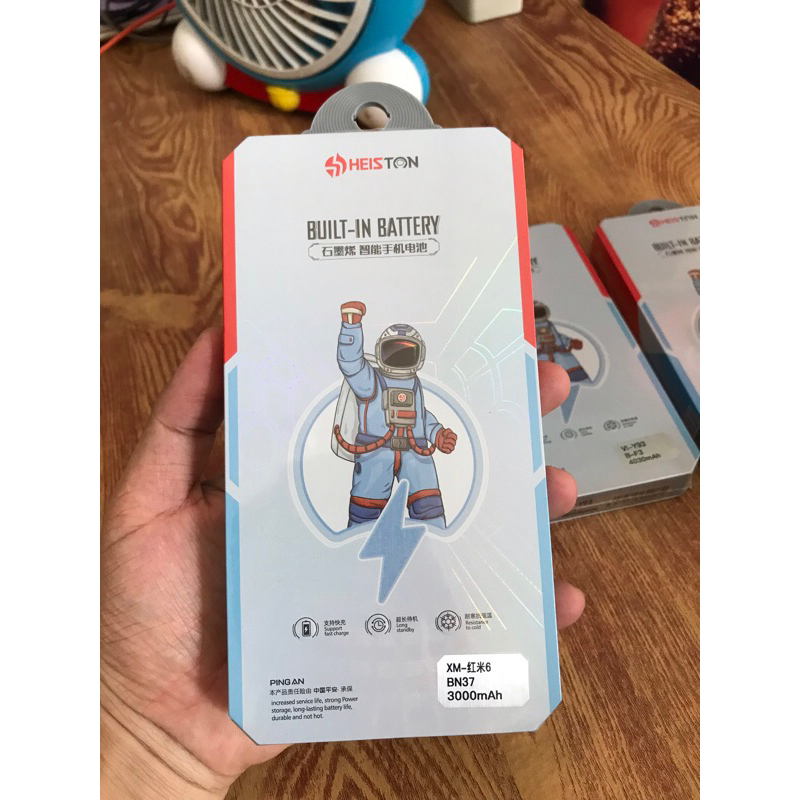 BATRE ORI HEISTON REDMI 6A