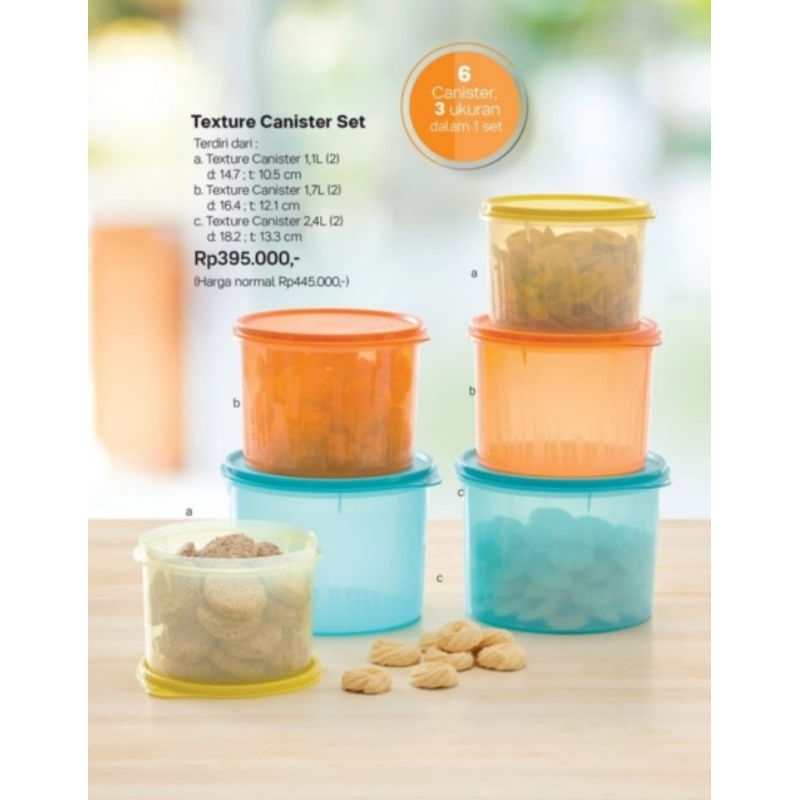 Texture Canister Set